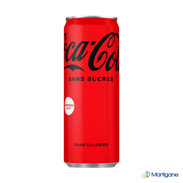 Coca-Cola sans sucres 33cl