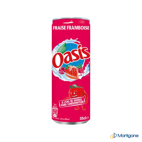 Oasis Fraise Framboise 33cl