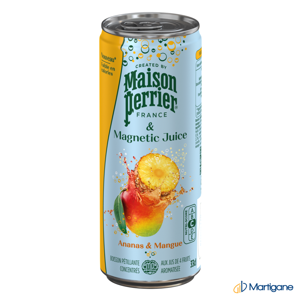 Perrier Ananas Mangue 33cl