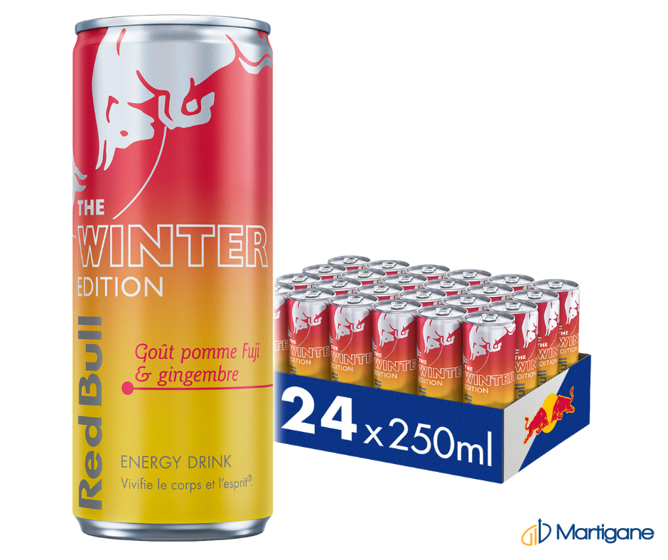 Red Bull Pomme Fuji & Gingembre 25cl : l'Edition wellness qui surprend