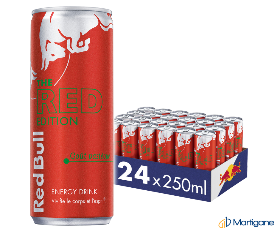 Red Bull Red Edition (Pastèque) : 3 formats, un best-seller permanent